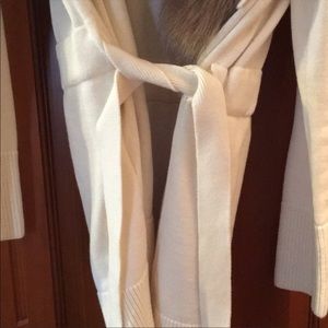 Cream cardigan from Banana Republic.